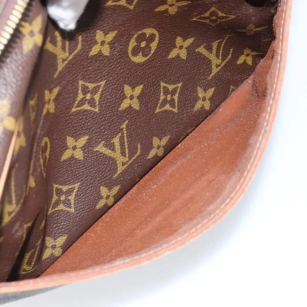 Louis Vuitton Monogram Compiegne 23 Clutch Bag Brown